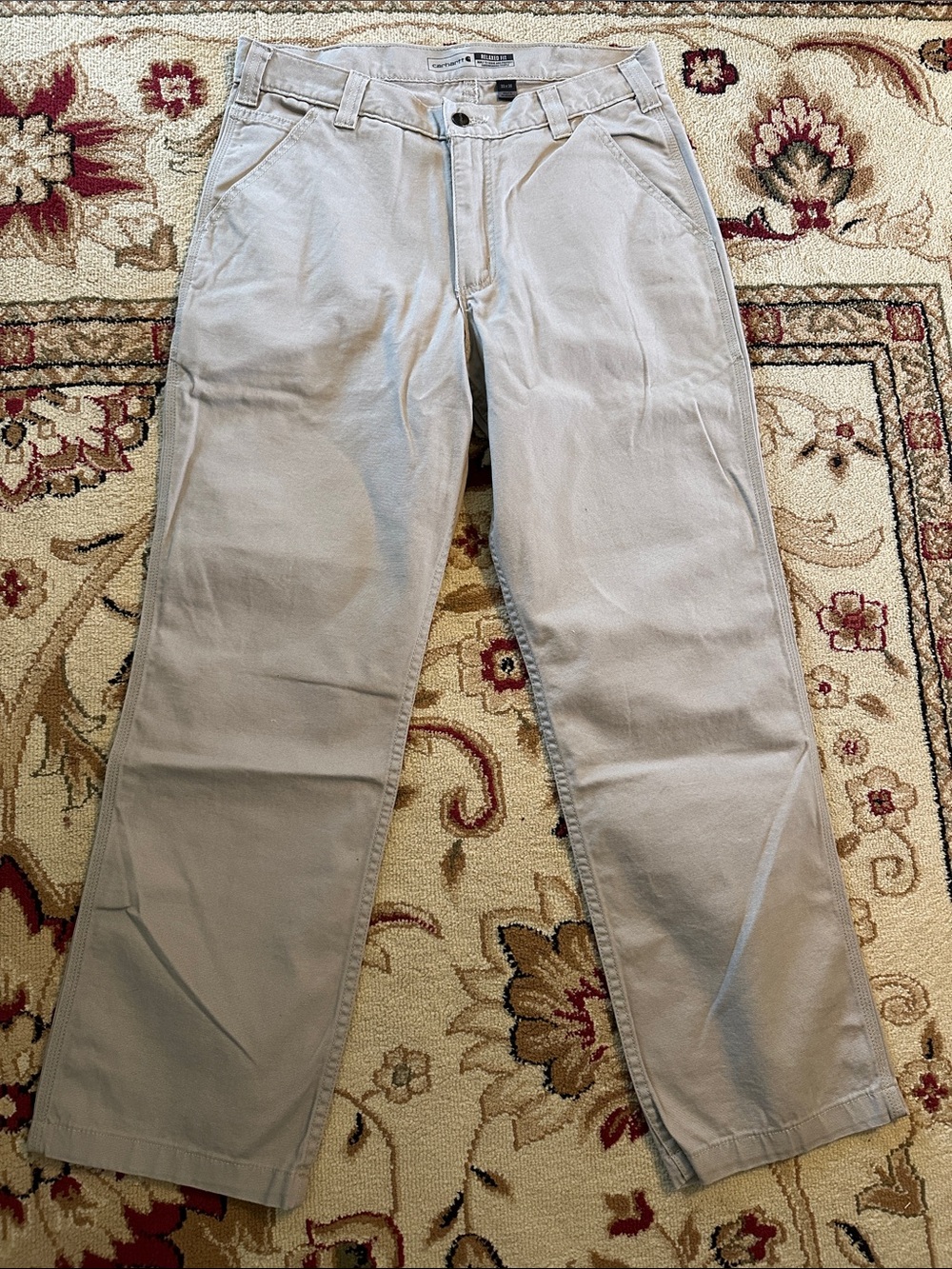 Rugged Flex Relaxed Fit Canvas Work Pants